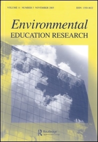 environmental education research cover