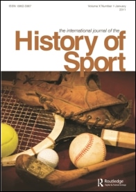 history of sport journal cover