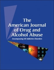 american journal of drug and alcohol abuse cover