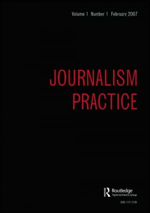 journalism practice journal cover