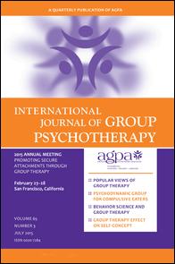 international journal of group psychotherapy cover