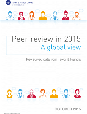 Peer review in 2015: A global view survey data cover
