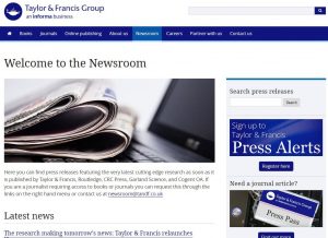 Newsroom webpage : A new look, and new services for journalists