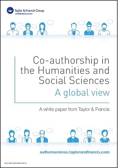 Co-authorship in the humanities and social sciences : Whitepaper