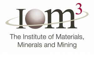 The institute of materials, minerals and mining logo : Hive of knowledge IOM3