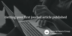 How to get your first journal article published