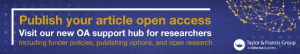 Publish your research open access banner