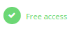 Free access icon