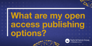 What are my oa publishing options banner