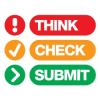 Think Check Submit logo