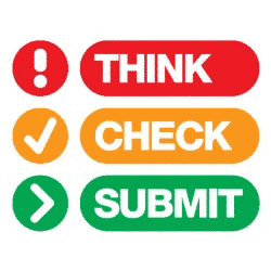 Think Check Submit logo