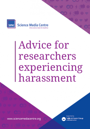 Preview of guide for researchers experiencing harassment 