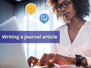 Writing a journal article banner
