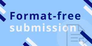 Format-free submission banner
