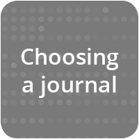 Choosing a journal button