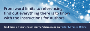 Instructions for authors banner