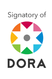 Badge reading: signatory of DORA