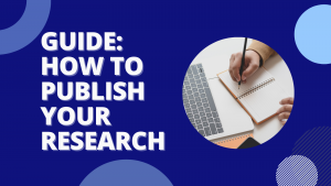 how to publish research